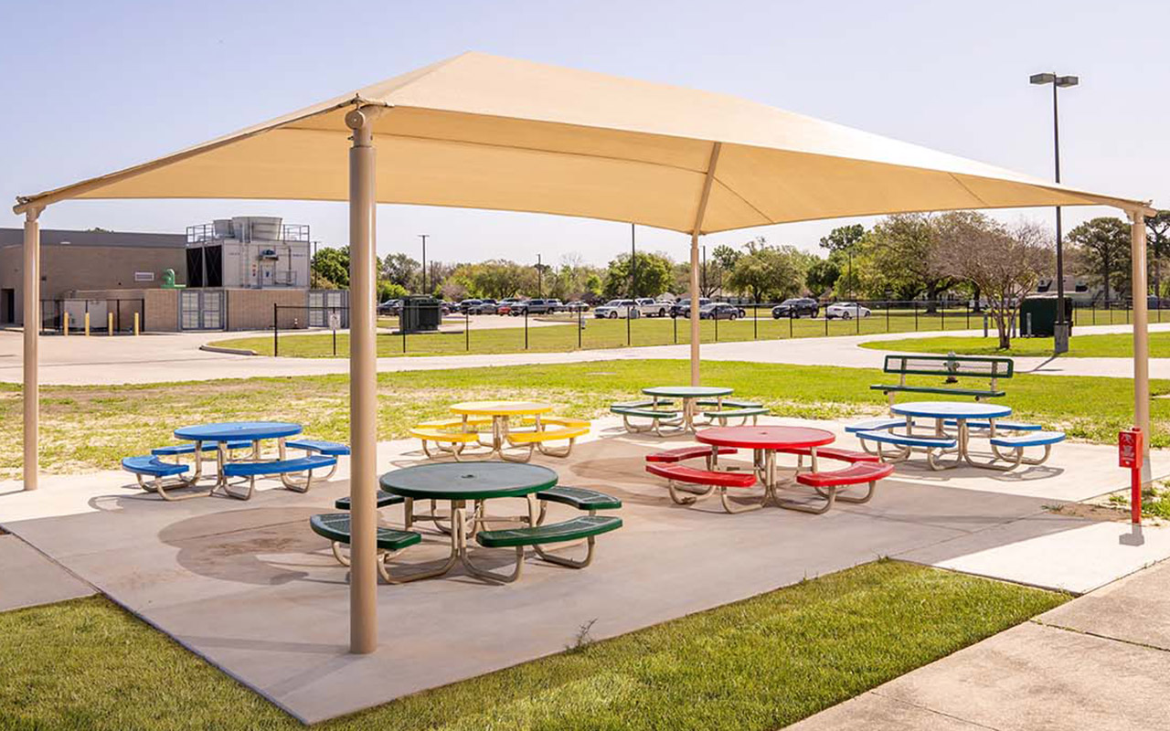 St George Pools - Rectangle Shade Structure