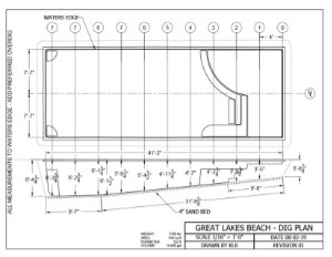St George Pools - Custom Pool Excavation Plan