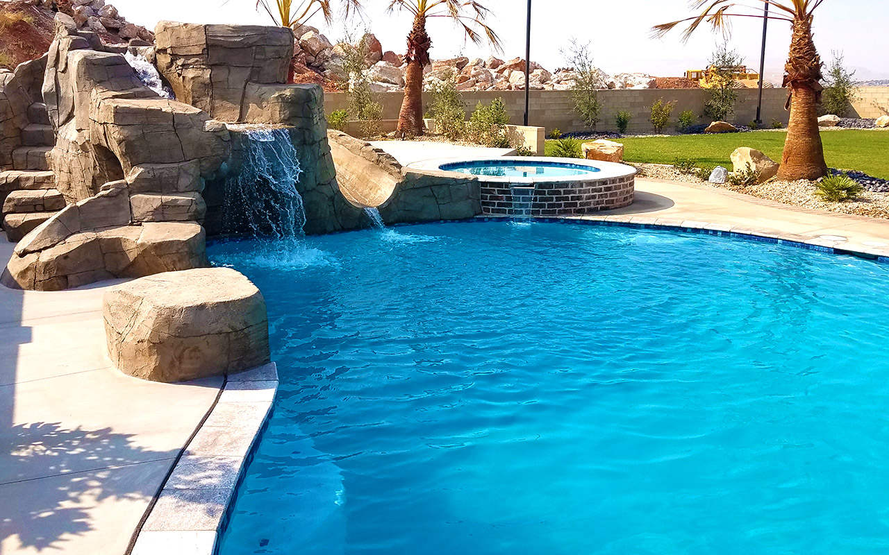 St George Pools - Custom Combination Pool/Spa